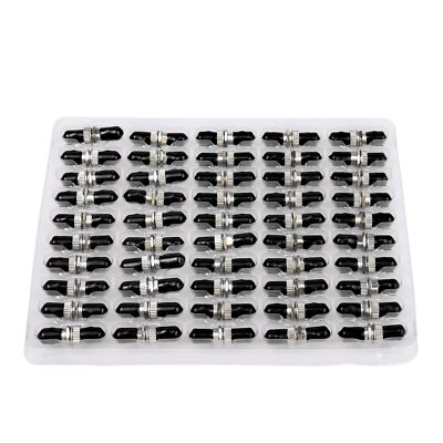 ST Fiber Coupler 50 Pack Bulkhead Barrel Connector Single Multimode Simplex