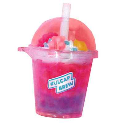 ULCAP Kitchen Frozen Cream Drink Keychain Sweet Soda Ice