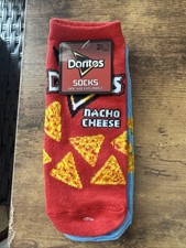 DORITOS Ankle Socks Adult  Mens/Womens One Size Fits Most 2 Pair New One Size