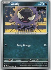 Gastly 054/094 Common Phantasmal Flames Pokemon Near Mint