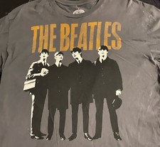 The Beatles Gray XL T-Shirt 2009 Apple Corps Ltd Official Licensed Product