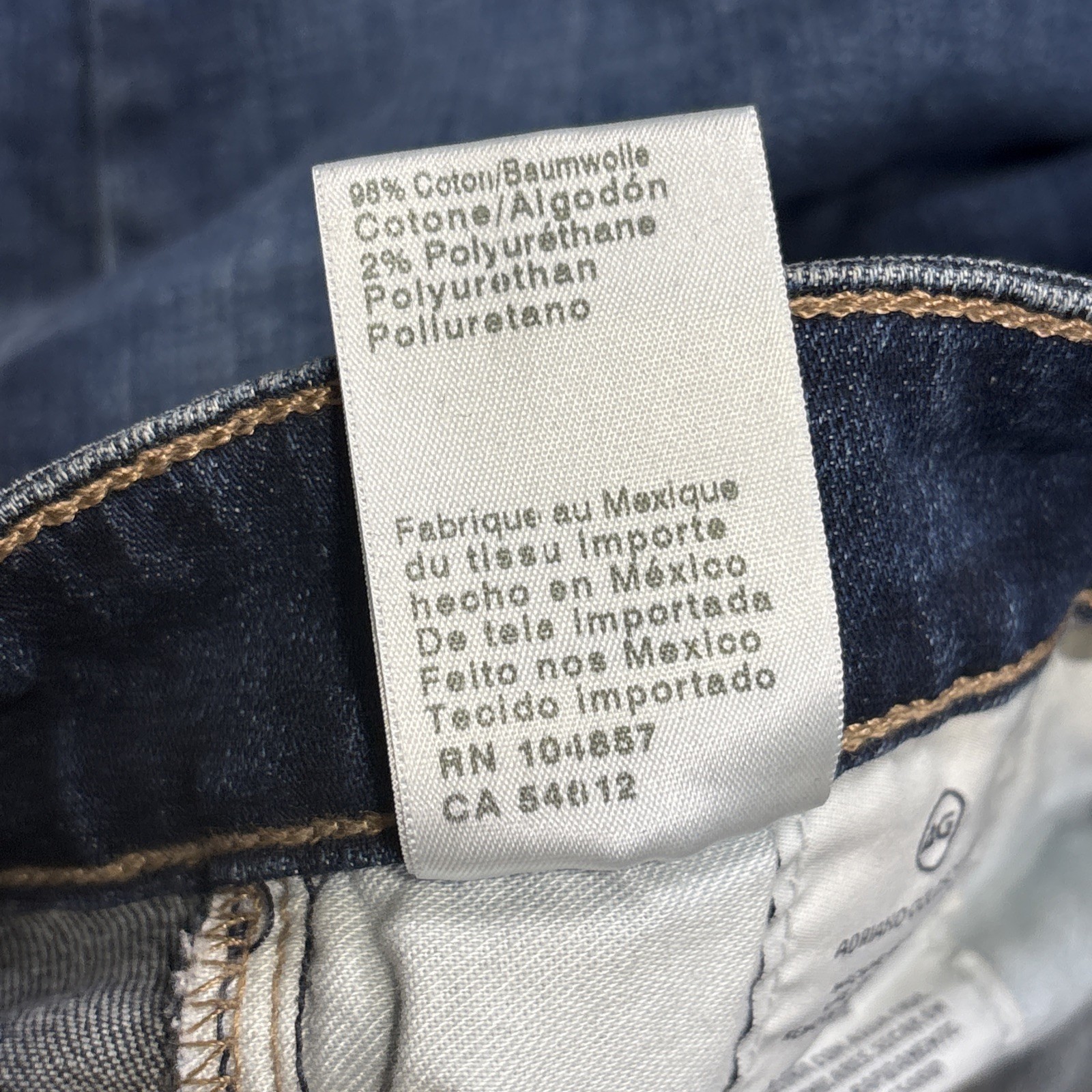 NEW AG Adriano Goldschmied The Farrah High Rise Skinny Jeans 26 X 30 Dark Wash thumbnail 7