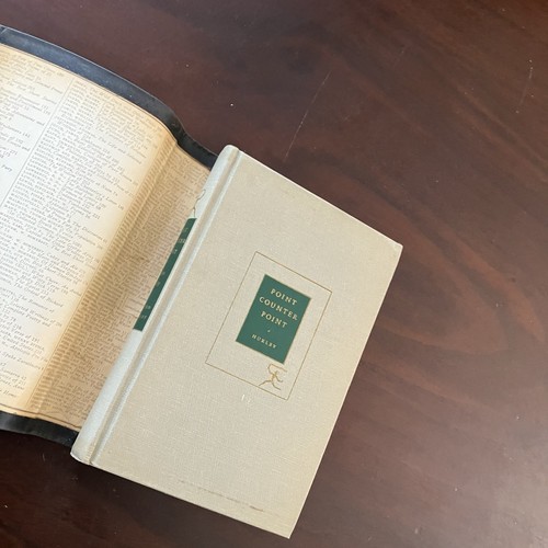 POINT COUNTER POINT by Aldous Huxley vintage 1928 MODERN LIBRARY hardcover HCDJ - Afbeelding 6 van 11