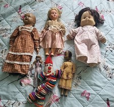Collection of Vintage Dolls X 6