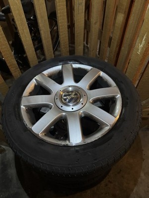 4x Original VW Alufelgen 16 Zoll mit Dayton Reifen  205/55 R16 91W 5-Loch