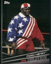 2018 Topps WWE #E-32 Mark Henry Evolution