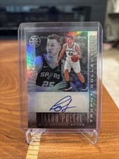2020-21 Panini Illusions Trophy Collection Signatures Jakob Poeltl #TC-JPT Auto