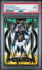 2024 Select CALEB WILLIAMS RC #25 Green & Yellow Shock PSA 9 Mint