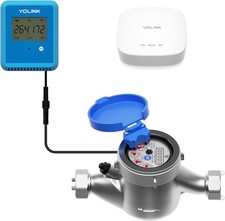 FlowSmart NSF Water Meter, Smart Water Usage 0.75Inch Without Shut Off Valve