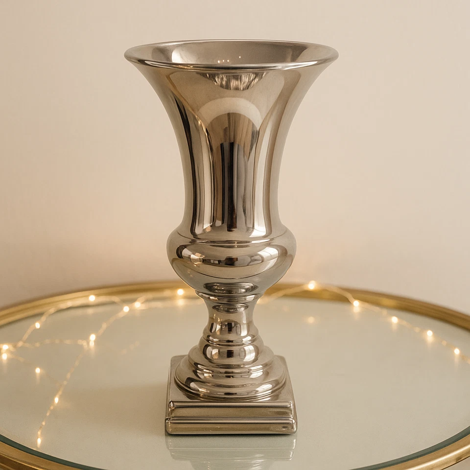 Blumentopf Vase Deko Hochzeitsdeko Übertopf Blumenvase Amphore Pflanzgefäß Vase - Bild 2 von 3