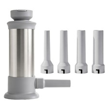 Manual Sausage Stuffer   Homemade Sausage Maker with 4 Funnels Meat Injector