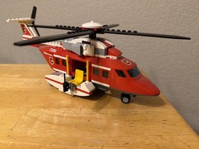 LEGO CITY: Fire Helicopter set (7206). 100% Complete