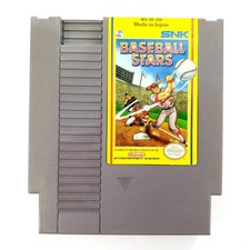 Baseball Stars (Nintendo NES, 1989) Authentic Cartridge Only Tested & Works