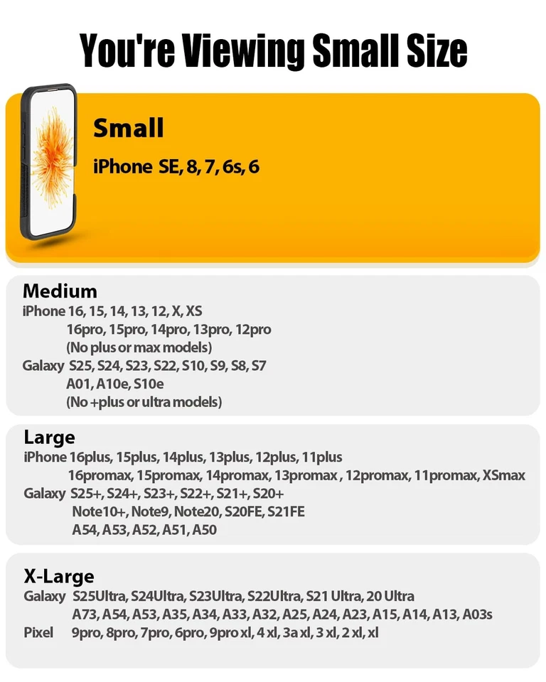 Holster for iPhone SE, 8, 7, 6s, 6, Premium Cell Phone Belt Holder Case with ... - Image 2 of 4