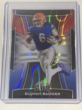 ELIJHAH BADGER gators 2025 Leaf Metal #57 Lava RWB 1/2 (U2)