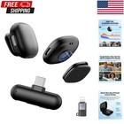 USB C Mini Microphone for iPhone 16/15/Android, Wireless Micropho...