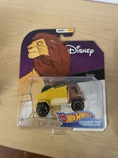 Hot Wheels Character Car SIMBA Lion King Disney 