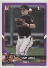 2018 Bowman Draft Purple 58/250 Cadyn Grenier #BD-134 fm0