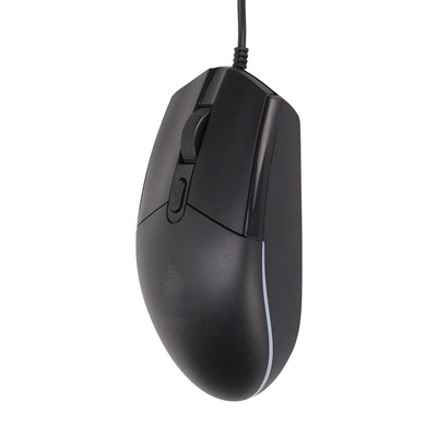 RGB Gaming Mouse 1600DPI High Fit RGB Backlight Compact Wired Mouse For Offic CB