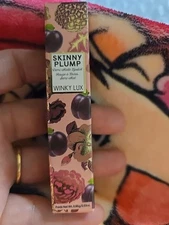 Winky Lux Skinny Plump Demi-Matte Lipstick In Rose Hotel NIB Plump Up The Volume