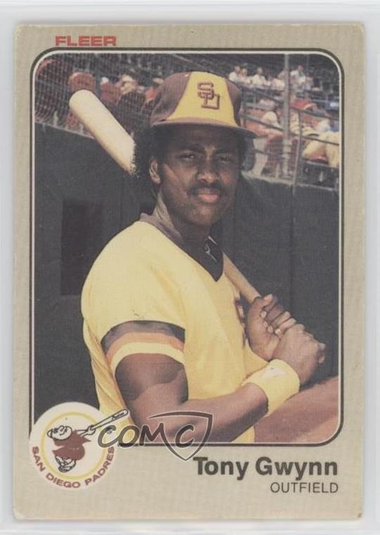 1983 Fleer Tony Gwynn #360 HOF 0f9s