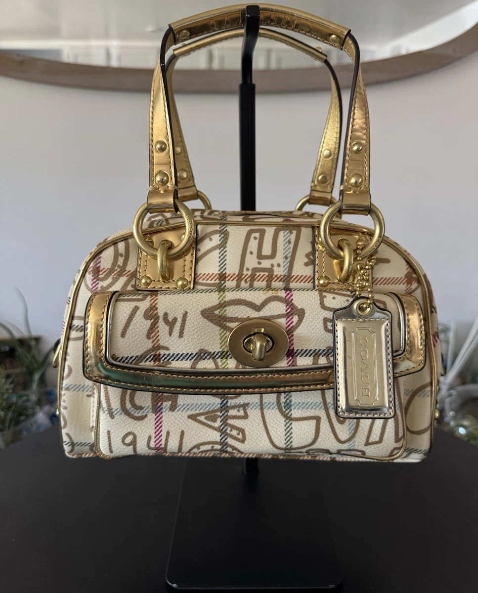 Coach Turn Lock Plaid Bags & Handbags for Women for sale | eBay