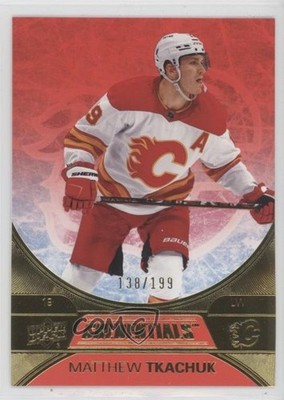 2021-22 Upper Deck Credentials Red 138/199 Matthew Tkachuk #19 0uz9