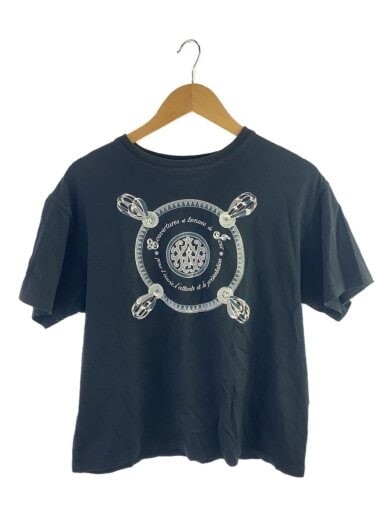 【HERMES ARCHIVE】CIRCLES SHIRTS HERMES/Circle Print T-shirt/Ring TEE/40/Cotton/BLK// | eBay