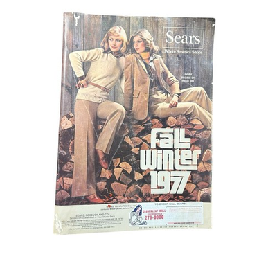 #ad #ad Sears Fall Winter 1977 Catalog Vintage Fashion Clothing Home Accessories ￼ $24.99