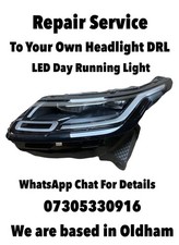 Range Rover Velar L560 2017 to 2023 LED Headlight DRL Side Light Repair Service