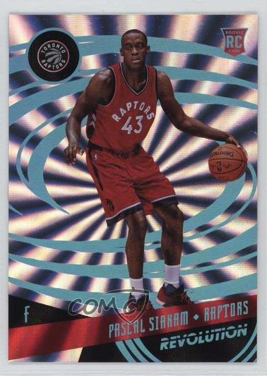 2016 Panini Revolution Rookies Sunburst 33/75 Pascal Siakam #142 Rookie RC 0mr3