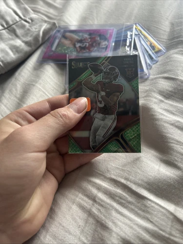 2023 Panini Select Draft Picks - Field Level Bryce Young #101 Dragon Scale Prizm
