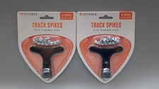 SOFSOLE Track Spikes 3/16  Pyramid Needle Steel, 2 Packs Set, NEW 