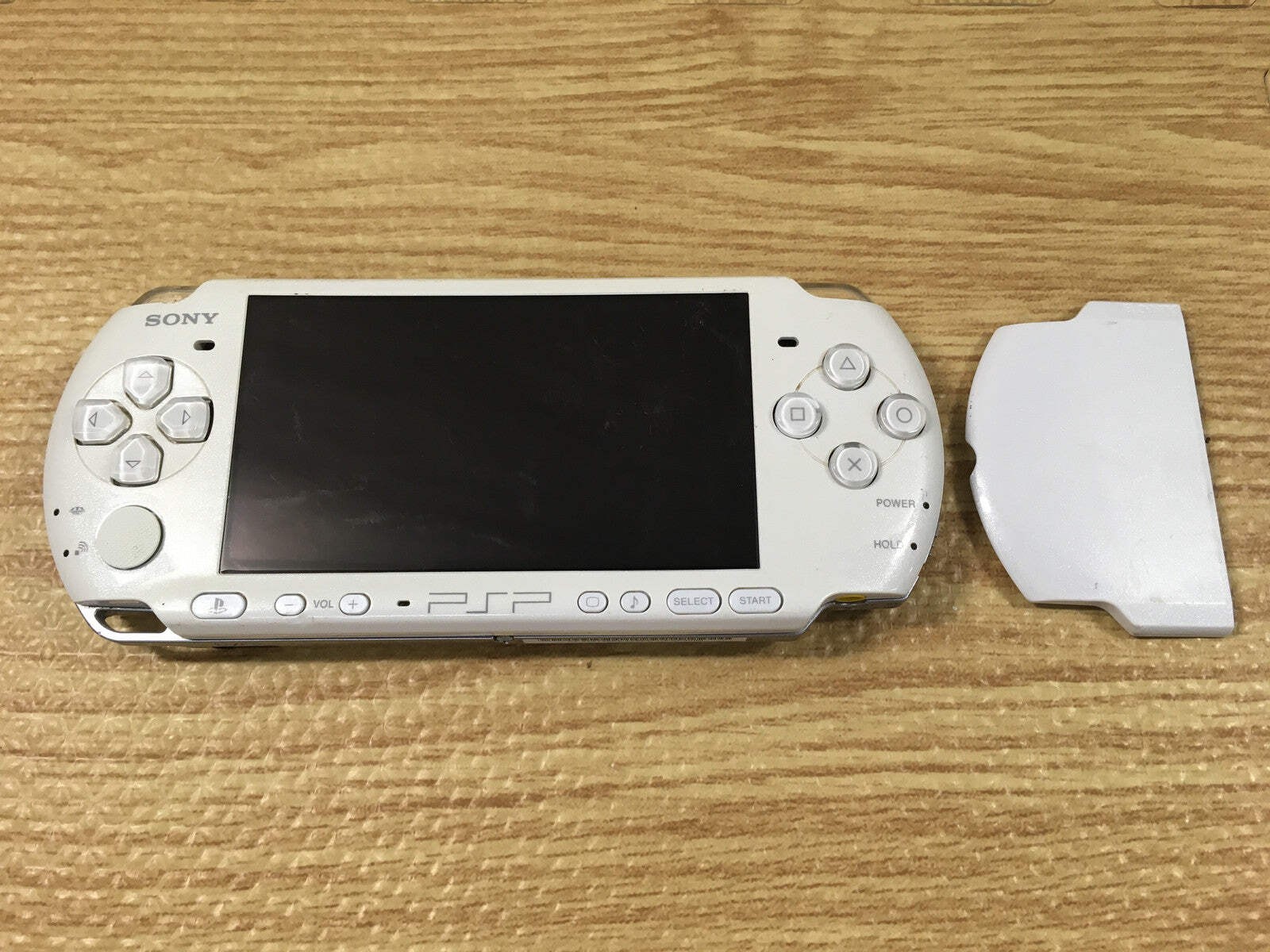 GD7746 Plz Read Item Condi PSP-3000 PEARL WHITE SONY PSP Console Japan