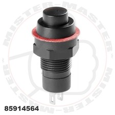 INTERRUTTORE A PULSANTE AUTOBLOCCANTE ON-OFF DA PANNELLO/INCASSO  PUSH BUTTON