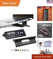 Portable Laptop Stand for Desk Adjustable Height, Portable Laptop Holder ...
