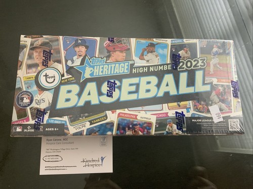 2023 Topps Heritage High Number Baseball Factory Sealed Hobby Box