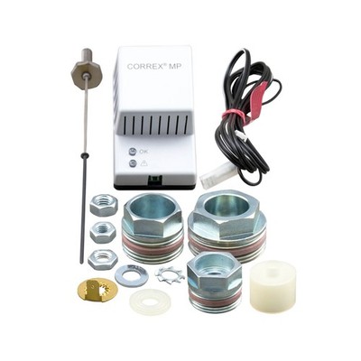 CORREX Fremdstrom-Set inkl. 1x Potenziostat und 1x Anode emaillierte Speicher