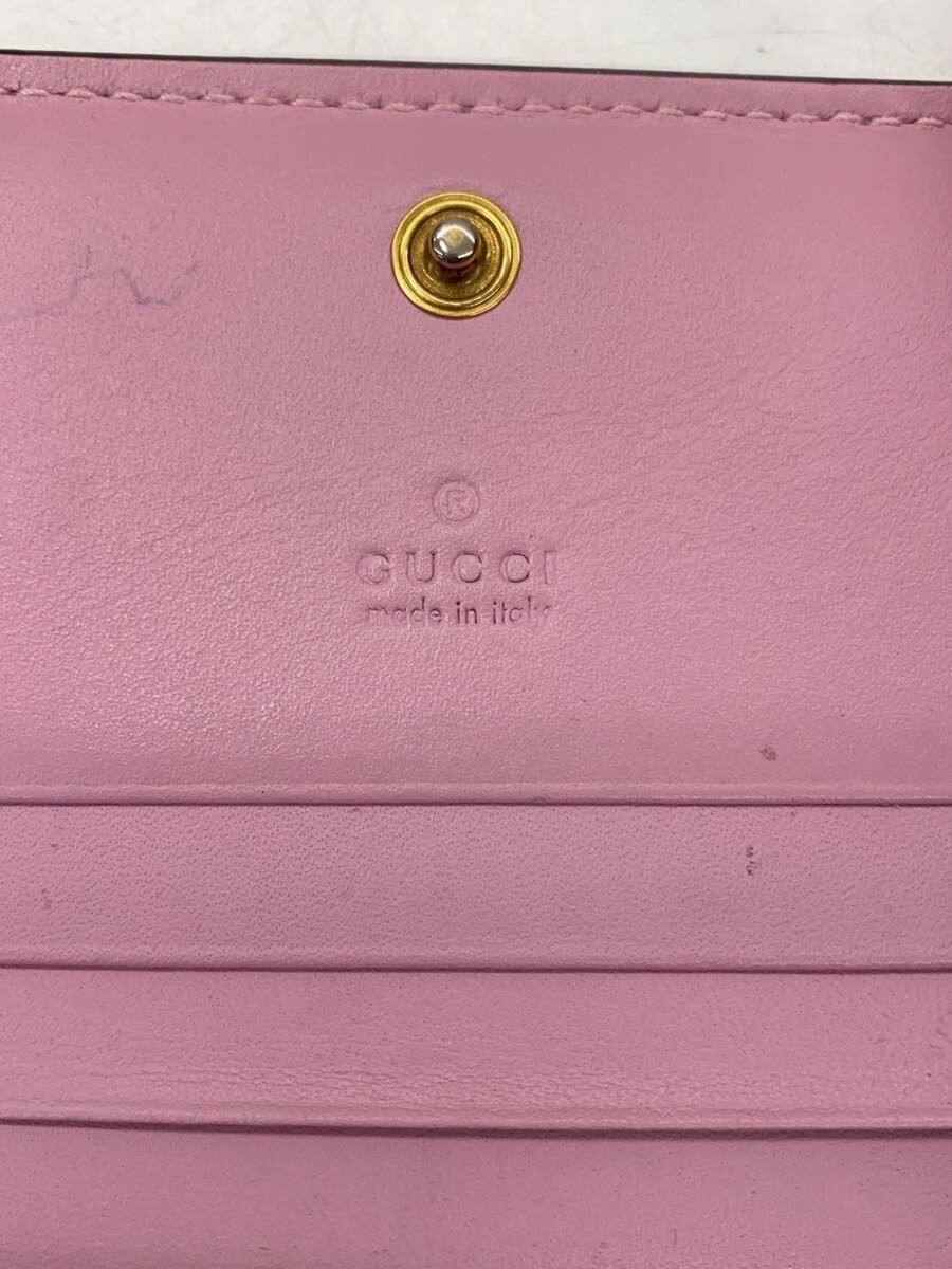 GUCCI Card Case, GG Supreme, Strawberry Print, PVC, BEG, All-Over Pattern, Women thumbnail 3