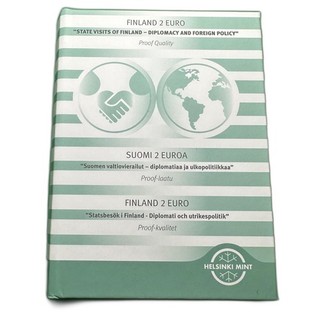 AUKTION Finnland 2025 Diplomatie und Außenpolitik Proof 2euro