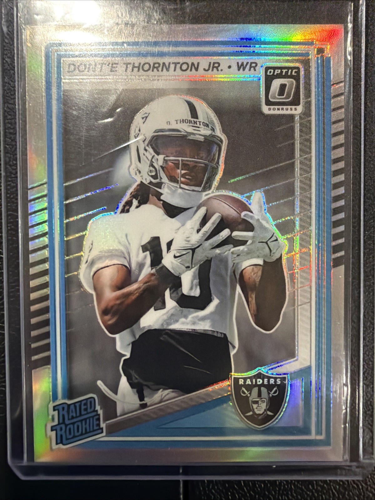 2025 Panini Optic - Rated Rookie Dont'e Thornton Jr. #279 Optic Holo Prizm (RC)