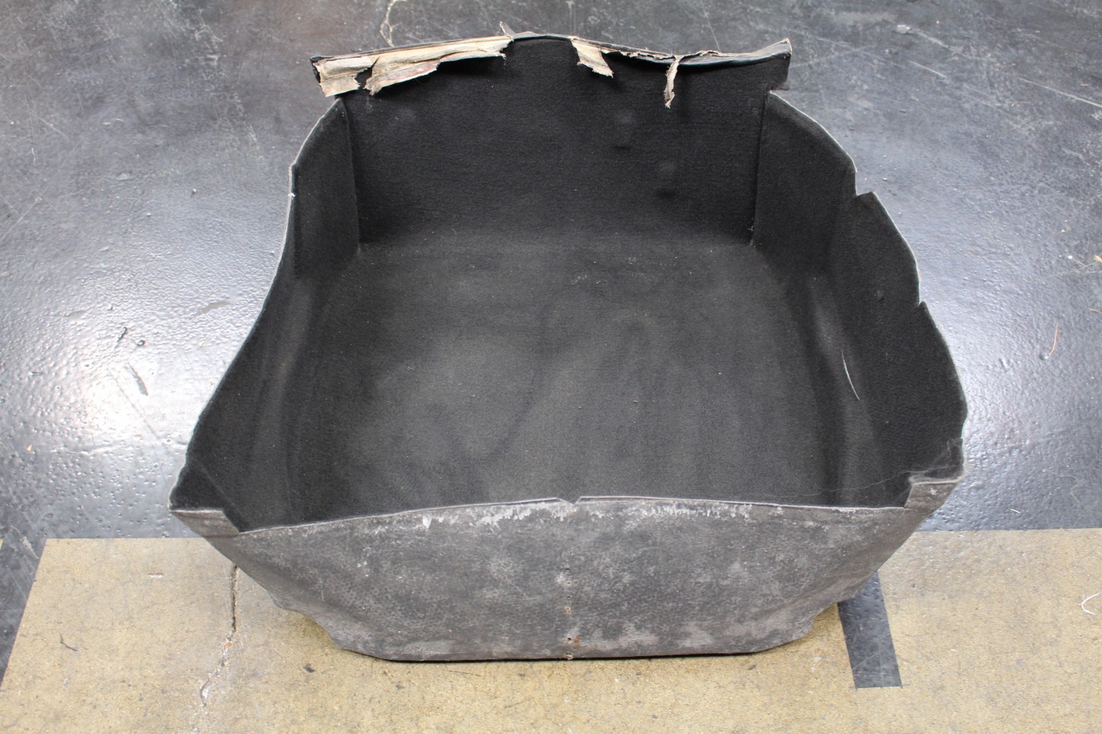 Ferrari F355, Trunk Carpet Bottom, Black, Used, P/N 64526900