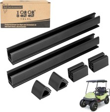 10L0L Golf Cart Fold Down Windshield Retaining Sash Clips Kit for Club Car DS