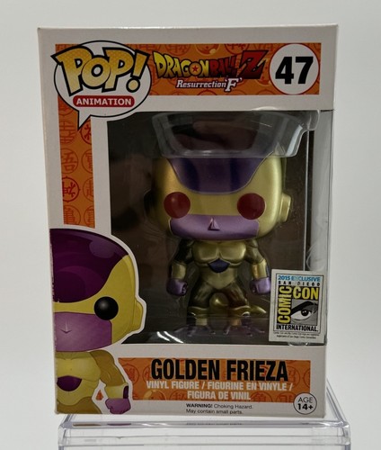 Funko Dragon Ball Super - Golden Frieza (Red Eyes) #47 - SDCC 2015 mit Hard Stack