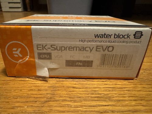 EKWB EK-Supremacy CPU Water Block Kit (Full Nickel) - Afbeelding 3 van 3