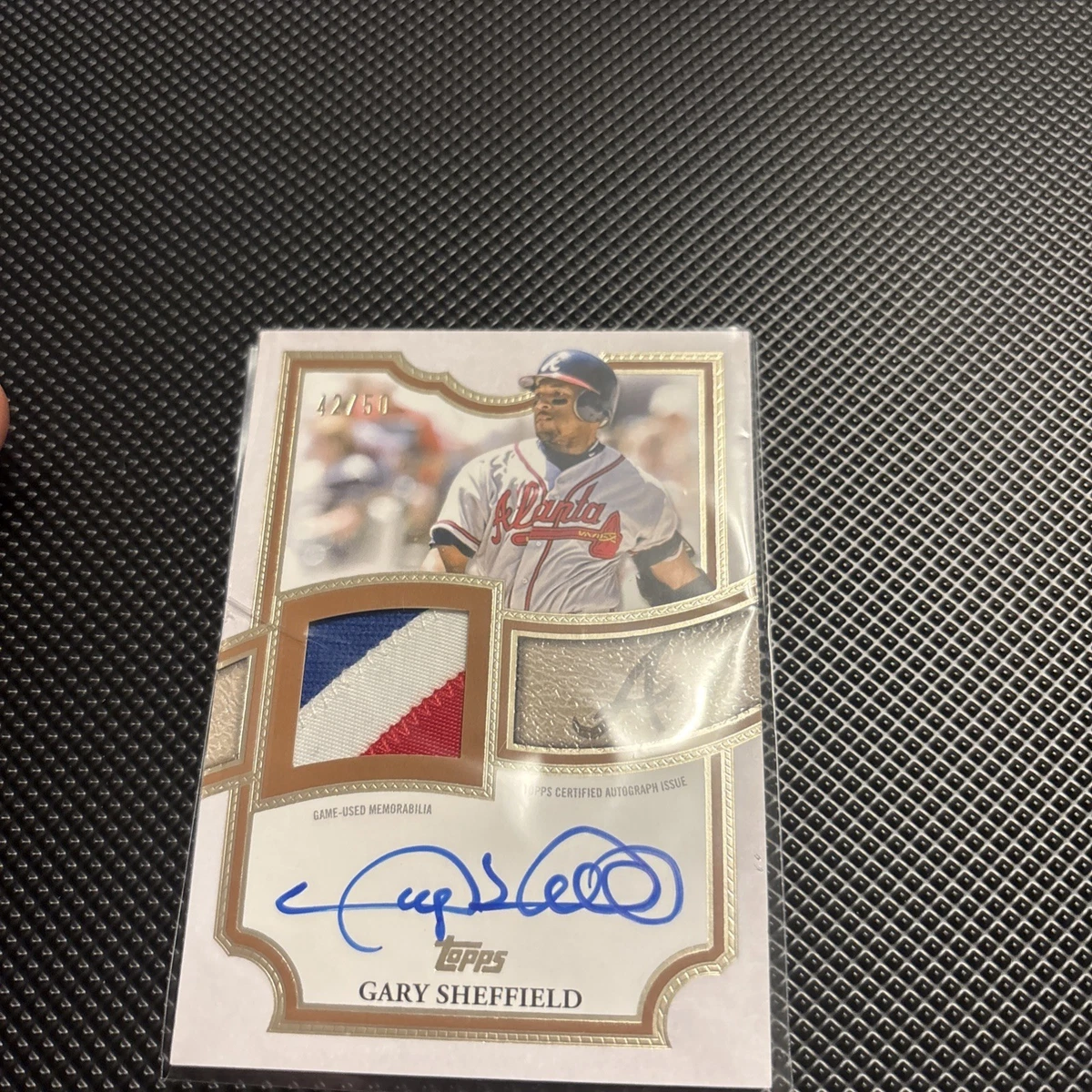 Gary Sheffield Autograph Indiana Baseball Trading Cards for sale