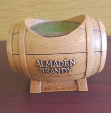 Almaden Brandy Cast Metal Bottle Glorifier