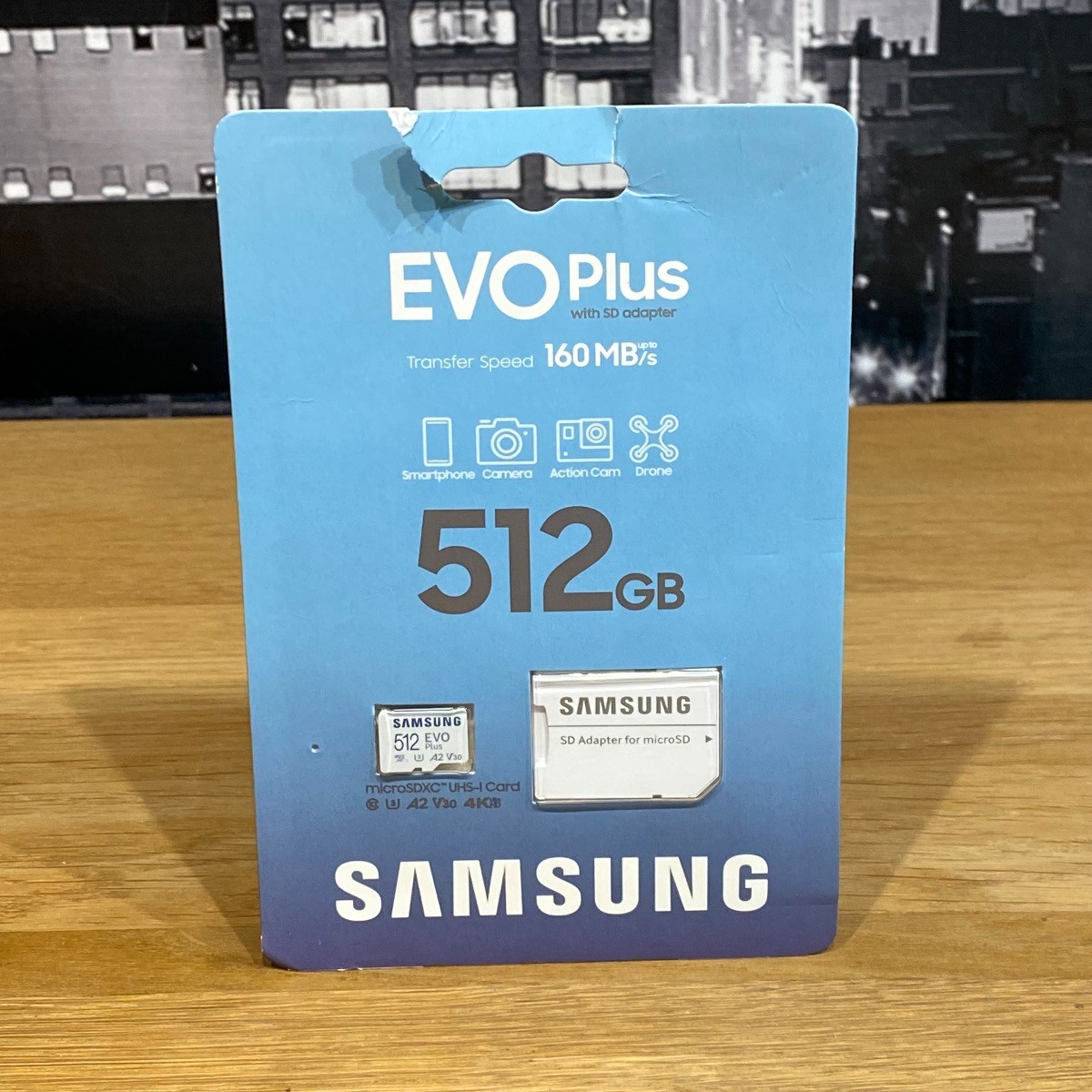 Samsung EVO Plus 512GB Micro SD Card UHS-I High Speed Storage SD Adapter
