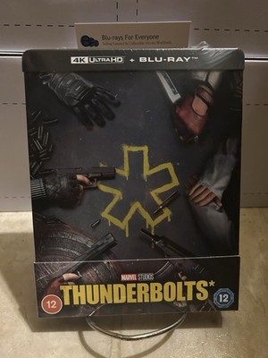 NEW Thunderbolts* 4K SteelBook UHD Blu-ray (UK)[2025] No Dent - Ships Next Day