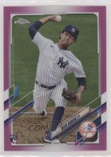 2021 Topps Chrome Pink Refractor Deivi Garcia #85 12g7